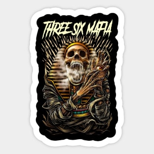 THREE 6 MAFIA RAPPER MUSIC Sticker